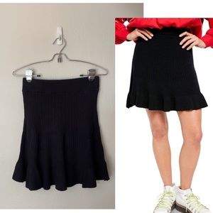 FP Solid Gold Mini Skirt